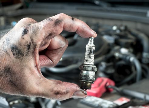 Car Spark Plug Check
